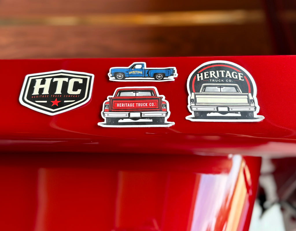 Heritage Truck Co. Sticker Pack